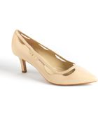 Lauren by Ralph Lauren Evie Leather Pumps - Lyst