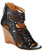 Nine West Mexicali Peep Toe Sandals - Lyst