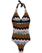 Missoni Padded One Piece - Lyst