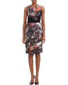 Prabal Gurung Brushstroke-Pattern Sheath Dress - Lyst