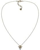 Sam Edelman Pave Spike Pendant Necklace - Lyst