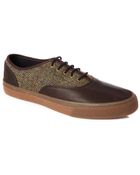 Fred Perry Clarence Harris Tweed Sneakers - Lyst