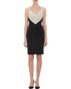J. Mendel Beaded Bodice Sleeveless Dress - Lyst