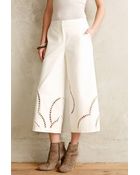 Sachin & Babi Cutwork Wide-Legs - Lyst