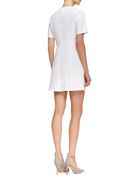 Theory Palatial Twill Shortsleeve Dress - Lyst