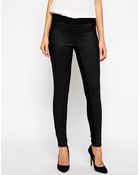 Ted Baker Leggings With Snake Effect Panels - Lyst