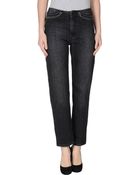 Acne Studios Denim Pants - Lyst