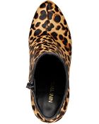 Nine West Cozie Leather Or Suede Booties - Lyst