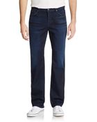 7 For All Mankind Standard Straight-Leg Jeans - Lyst