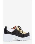 Nasty Gal Jeffrey Campbell Galant Leather Oxfords - Lyst