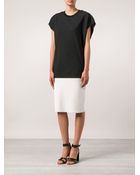 Lanvin Short Sleeve Top - Lyst