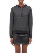 T By Alexander Wang French Terry Hoodie - Lyst