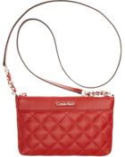 Calvin Klein Key Item Pebble Crossbody - Lyst