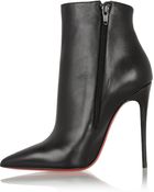 Christian Louboutin So Kate 120 Leather Ankle Boots - Lyst