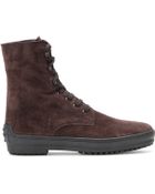 Tod's Suede Ankle Boots - Lyst