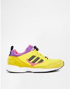 Adidas Torsion Response Lite Yellow Sneakers - Lyst