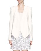 Chloé Crepe Peplum Jacket - Lyst
