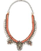Valentino Swarvoski Crystal Neclace - Lyst