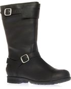 Ugg Gershwin Sheepskin-Lined Leather Boots - Lyst