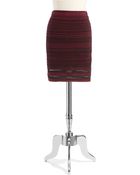Jessica Simpson Bandage Mini Skirt - Lyst
