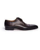Magnanni Eyelet Perforated Cap Toe Derbies - Lyst