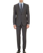 Hugo Boss Pinstripe Two-Button Suit - Lyst