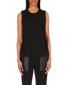 Helmut Lang Drift Sleeveless Jersey Top - Lyst