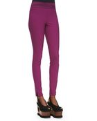 Stella McCartney Zip Ankle Leggings - Lyst