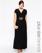 Praslin Embellished Waist Maxi Dress - Lyst