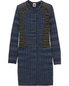 M Missoni Collarless Bouclã©-Tweed Coat - Lyst