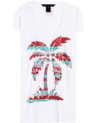 Marc By Marc Jacobs Island Time Embellished T-Shirt - Lyst
