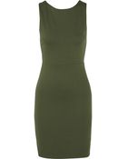 Alice + Olivia Tali Cutout Stretch-Ponte Mini Dress - Lyst