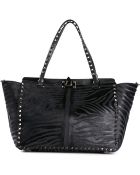 Valentino Medium Rockstud Trapeze Tote - Lyst