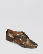 Naya Lace Up Oxford Flats Tahlia - Lyst