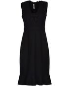 Prada Kneelength Dress - Lyst