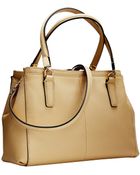 Coach Madison Saffiano Mini Christie - Lyst