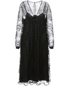Burberry Prorsum Lace Dress - Lyst
