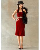 RRL Velvet Amatola Dress - Lyst