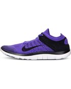 Nike Women'S Free Flyknit 4.0 Running Sneakers From Finish Line - Lyst