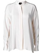 By Malene Birger Ronida Pleated Back Blouse - Lyst