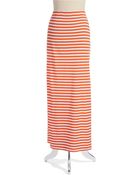 MICHAEL Michael Kors Striped Maxi Skirt - Lyst