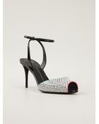 Giuseppe Zanotti Peep Toe Sandals - Lyst