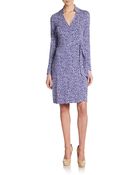 Diane von Furstenberg New Jeanne Jersey Wrap Dress - Lyst