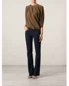 Tory Burch Straight Leg Jeans - Lyst