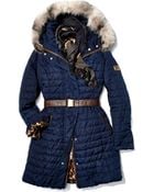 Gorski Apres-Ski Fur-Trim Belted Jacket - Lyst