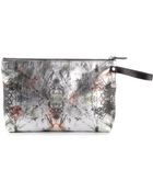 A Brand Apart Kaleidoscope Print Clutch - Lyst