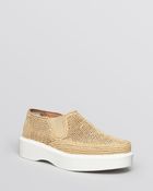 Robert Clergerie Creeper Platform Wedges Pelizo - Lyst