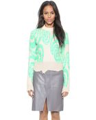 Acne Studios Gaze Ps Pullover - Mint Green - Lyst