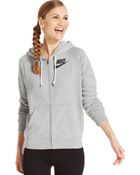 Nike Rally Zip-Up Hoodie - Lyst