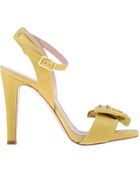 Red(v) Platform Sandals - Lyst